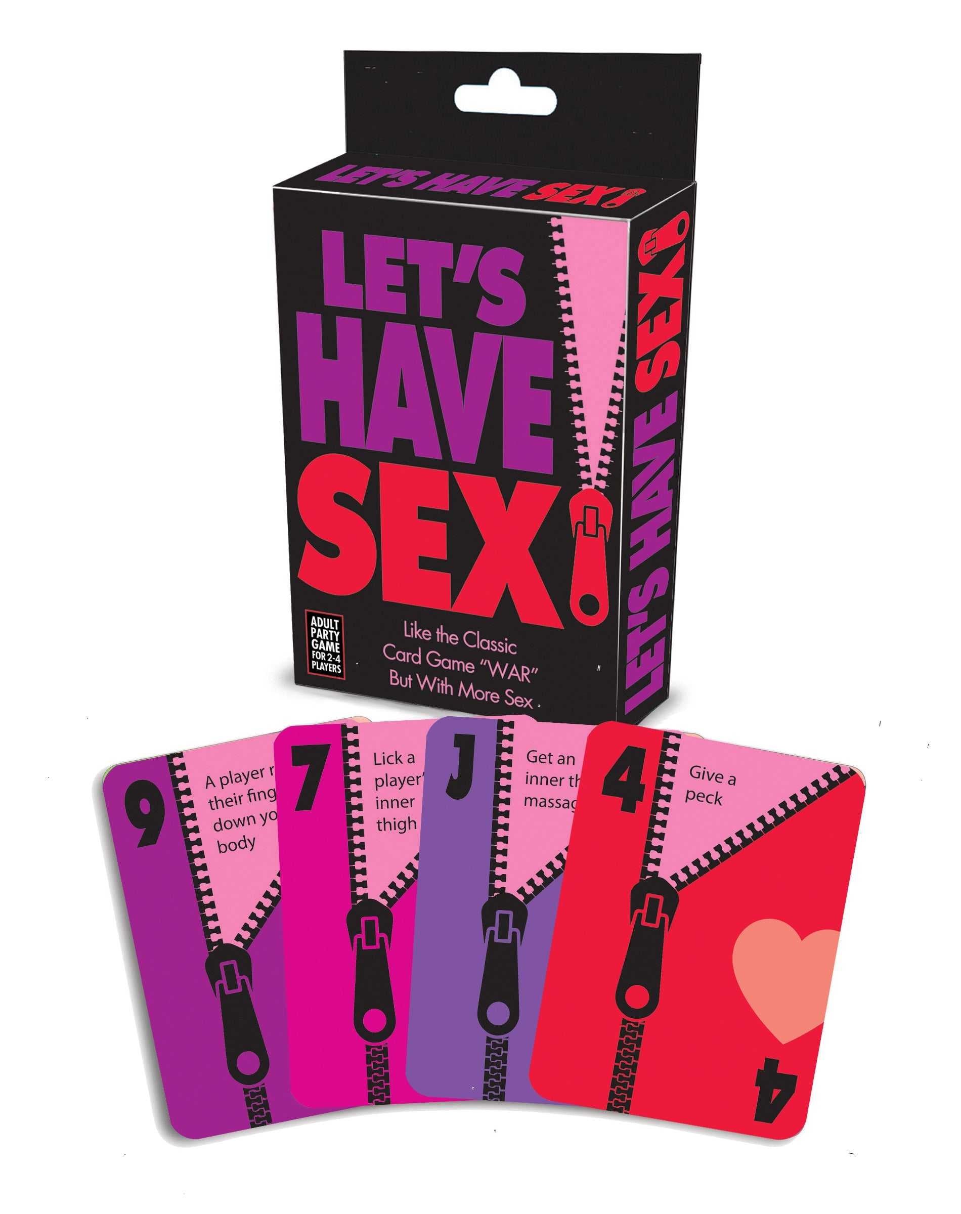 Lets Have Sex Card Game Luxe Ember Essentials