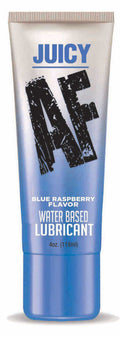 Juicy Af - Blueberry Water Based Lubricant - 4 Oz Luxe Ember Essentials