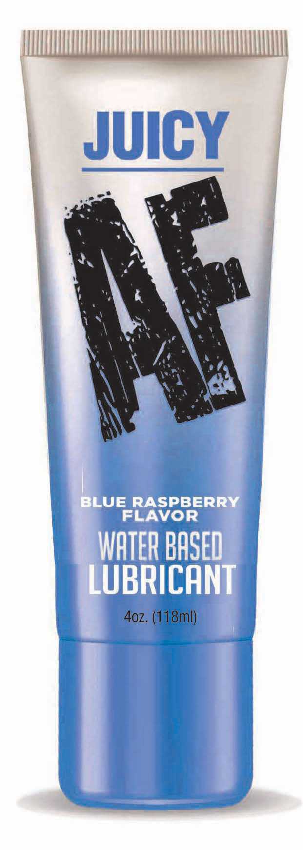 Juicy Af - Blueberry Water Based Lubricant - 4 Oz Luxe Ember Essentials