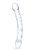 Double Trouble Glass Dildo Luxe Ember Essentials
