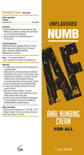 Numb Af - Anal Desensitizing Gel - Unflavored - 1.5 Fl. Oz. Luxe Ember Essentials