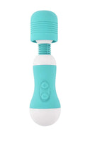 Yorokobi Rechargeable Mini Wand Massager - Teal Luxe Ember Essentials
