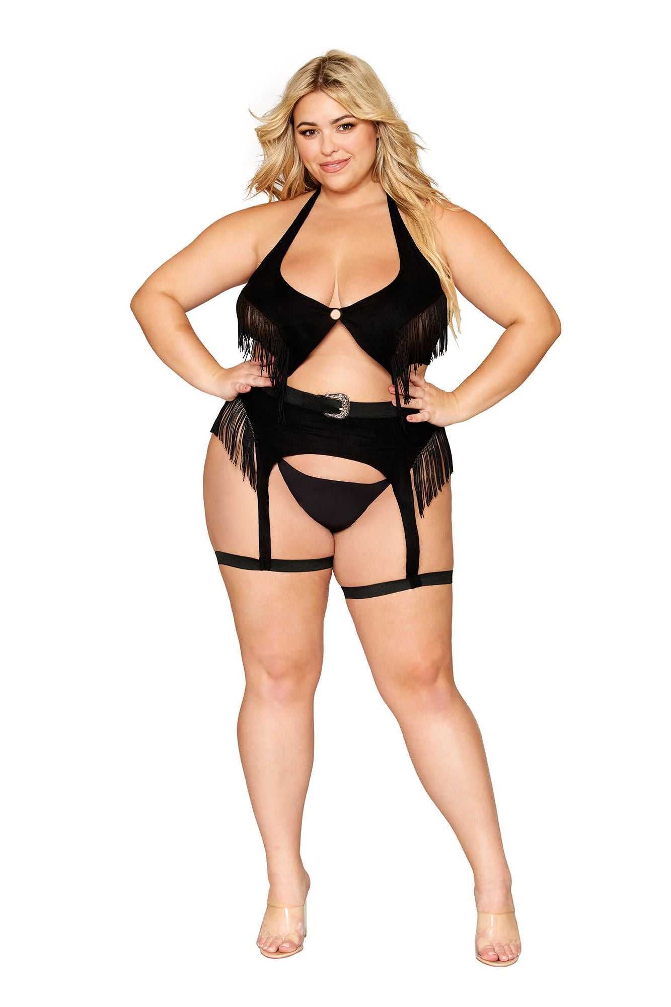 Ride 'Em Cowgirl - Queen Size - Black Luxe Ember Essentials