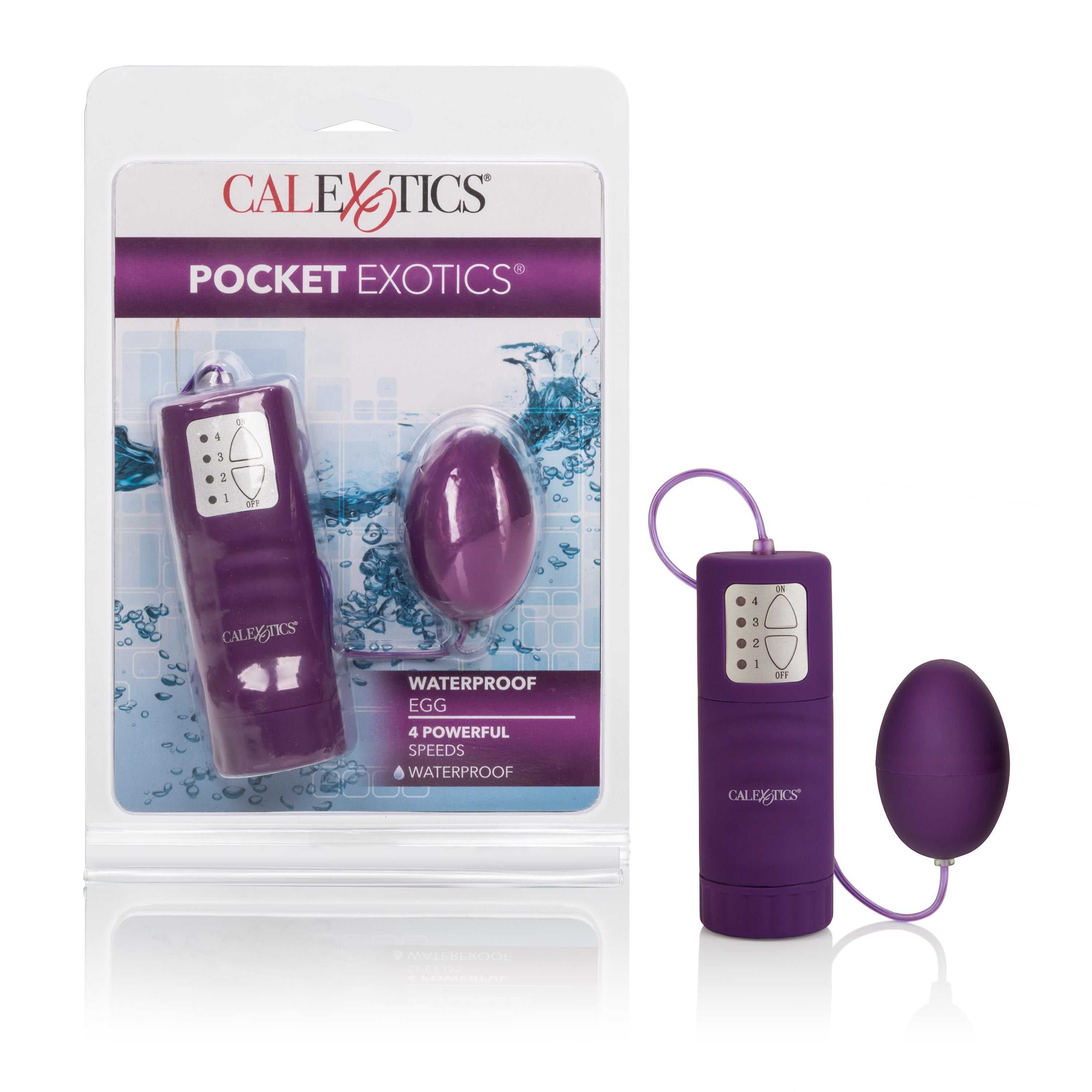 Waterproof Pocket Exotics Waterproof Egg - Purple Luxe Ember Essentials