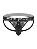 Cock Pit Net Cock Ring Jock - L/ XL - Black Luxe Ember Essentials