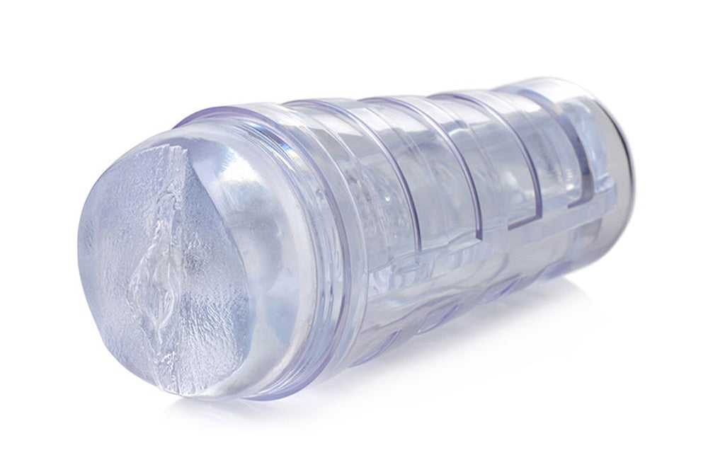 Mistress Julie - Diamond Deluxe Clear Pussy Stroker Luxe Ember Essentials