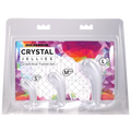 "Crystal Jellies - Curved Anal Trainer Set Clear DJ0289-67-CD"