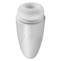 Magic Vibrating and Talking Masturbator - White Luxe Ember Essentials