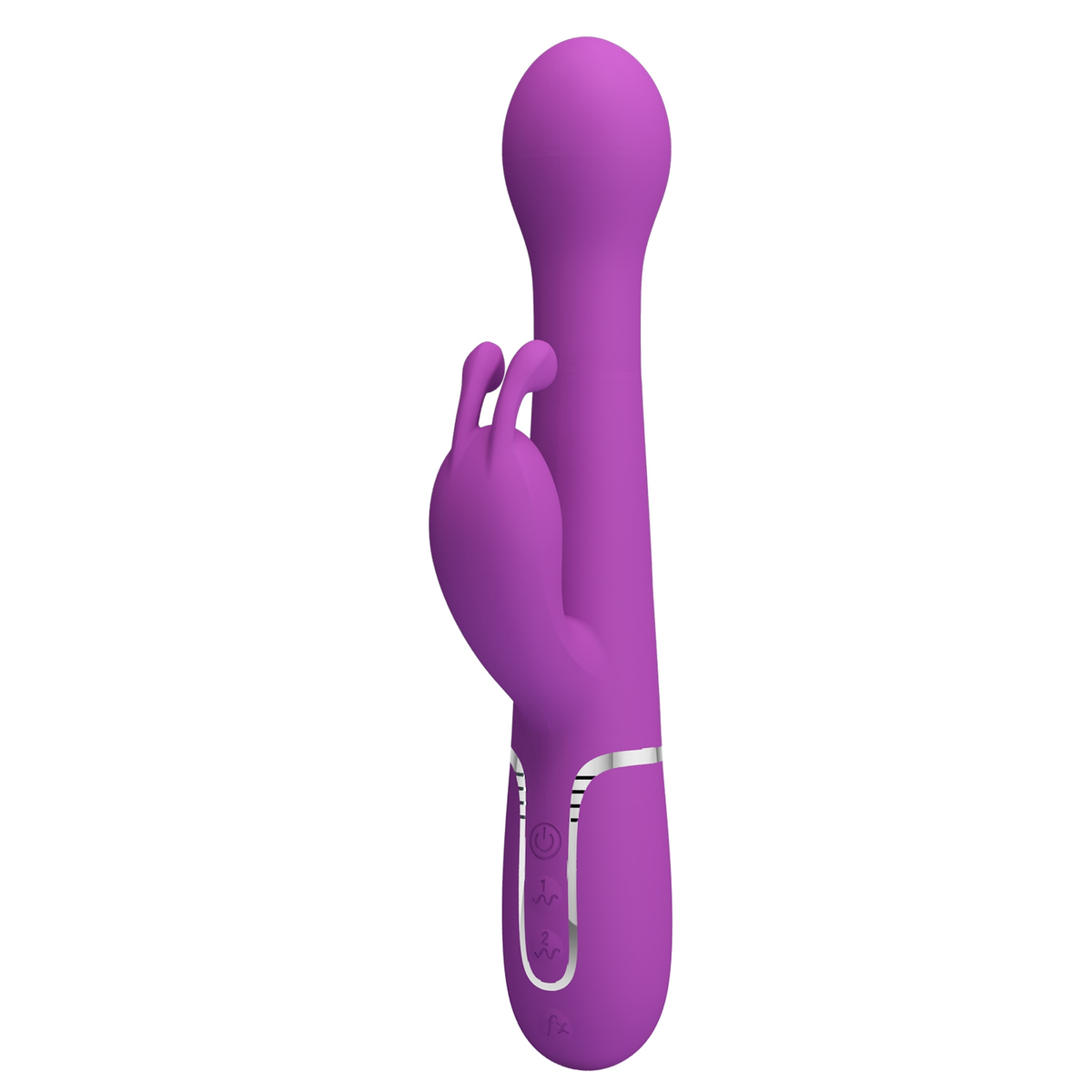 "Pretty Love Twinkled Tenderness Dejon Thrusting Rabbit - Fuchsia BW-500014-3"