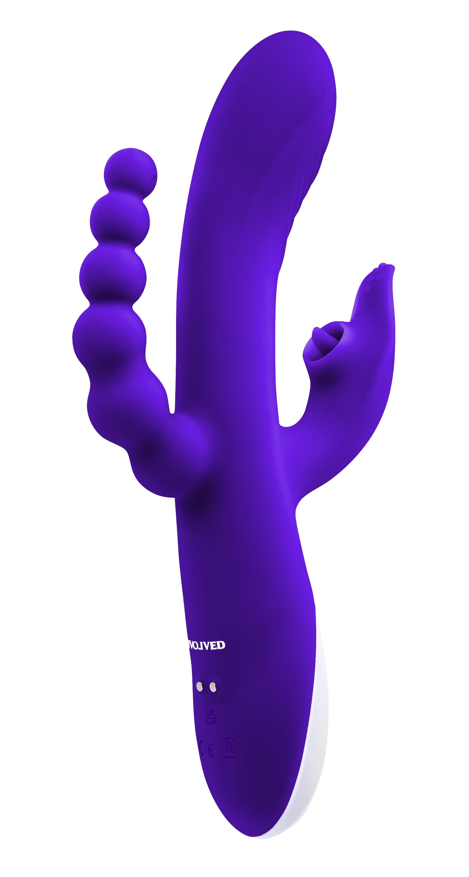 Lick Me - Triple Stim Vibe - Purple Luxe Ember Essentials