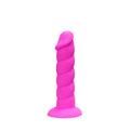 Suga-Daddy 7 Inch Dong - Pink Luxe Ember Essentials