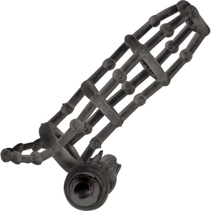 The Macho Vibrating Cockcage - Black Luxe Ember Essentials