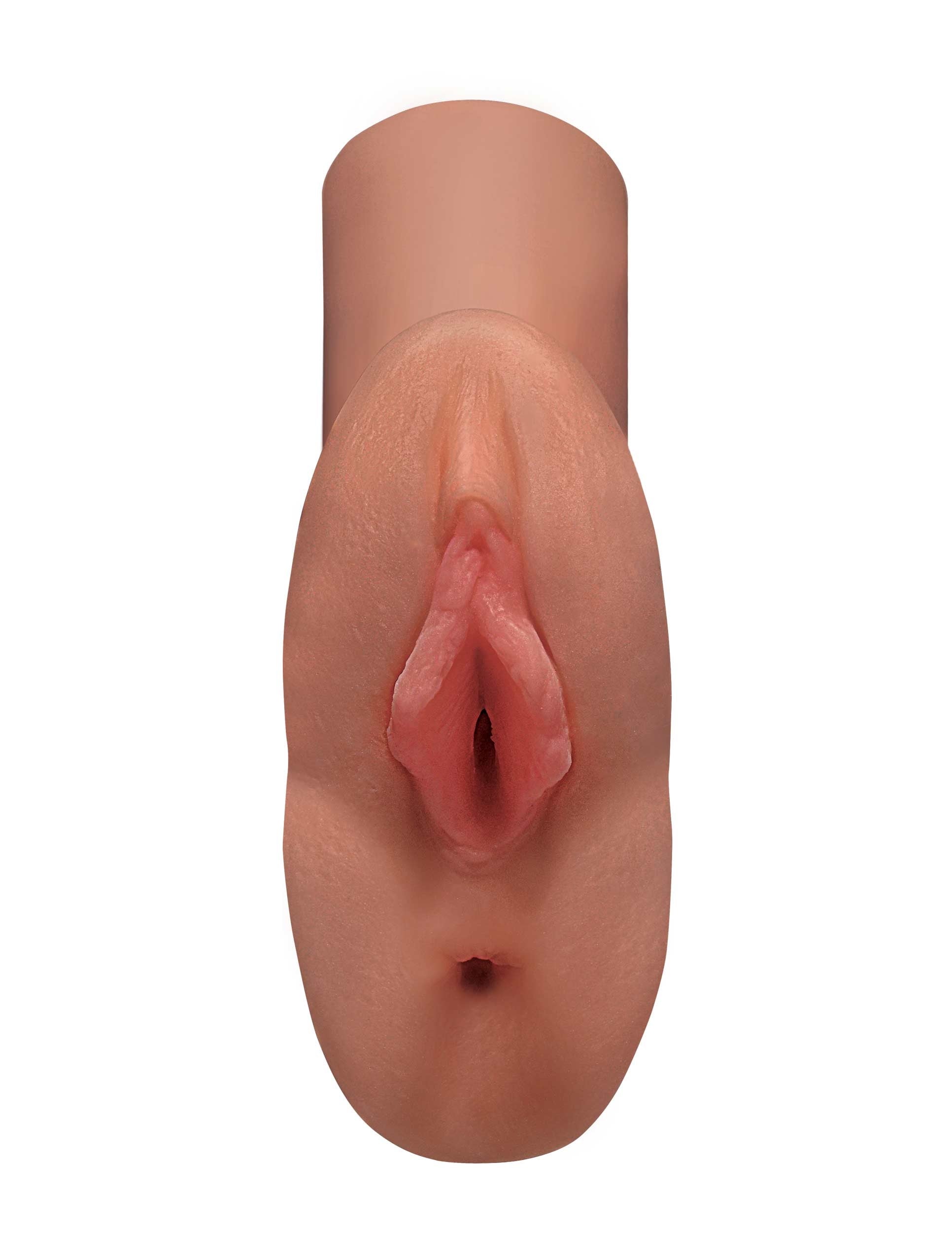 Perfect Pussy Double Stroker - Tan Luxe Ember Essentials