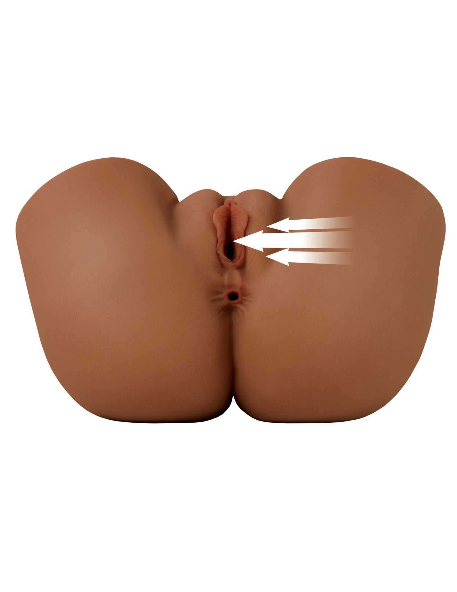 Back That Ass Up Auto Mega Masturbator - Brown Luxe Ember Essentials