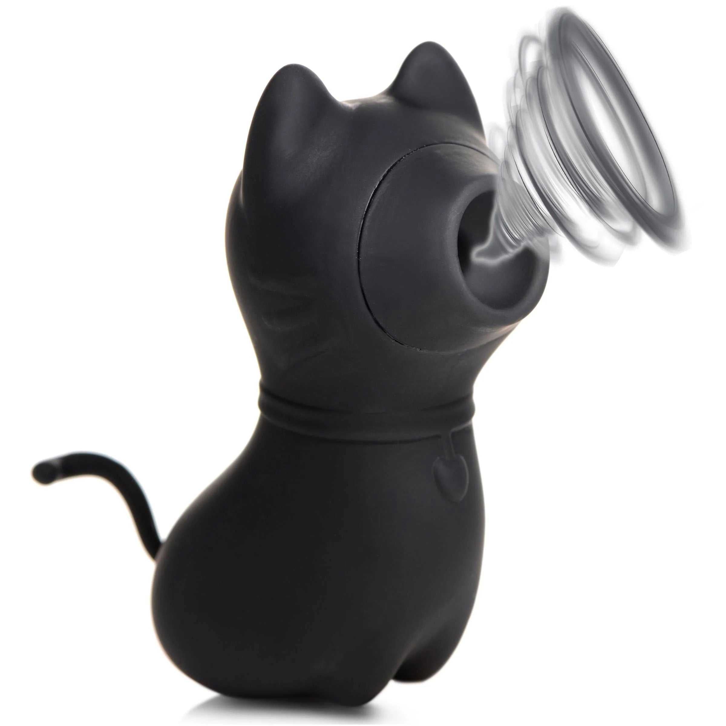 Sucky Kitty 7x Clitoral Stimulator - Black Luxe Ember Essentials