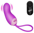Silicone Mini Vibe With Remote - Purple Luxe Ember Essentials