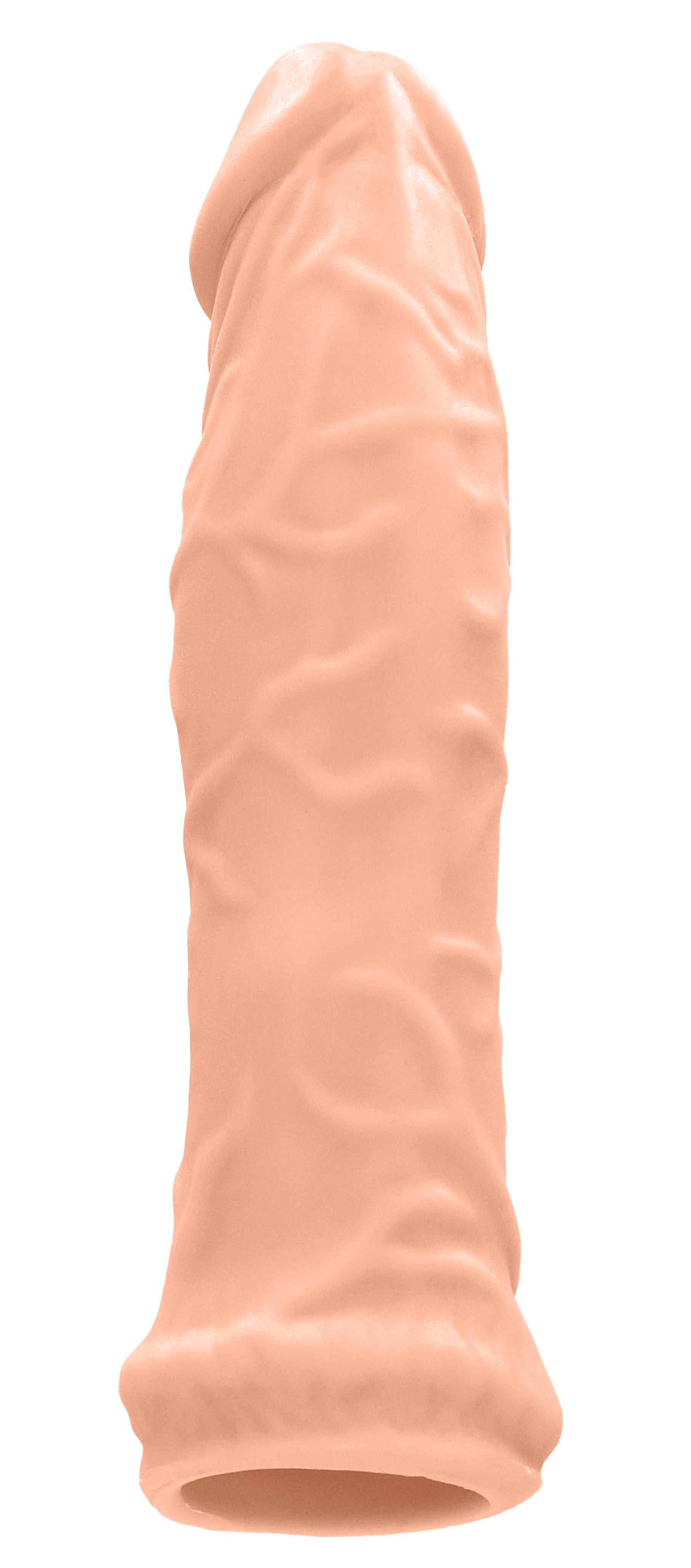 6 Inch Penis Sleeve - Flesh Luxe Ember Essentials