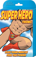 Super Hero Thong - One Size - Red Luxe Ember Essentials