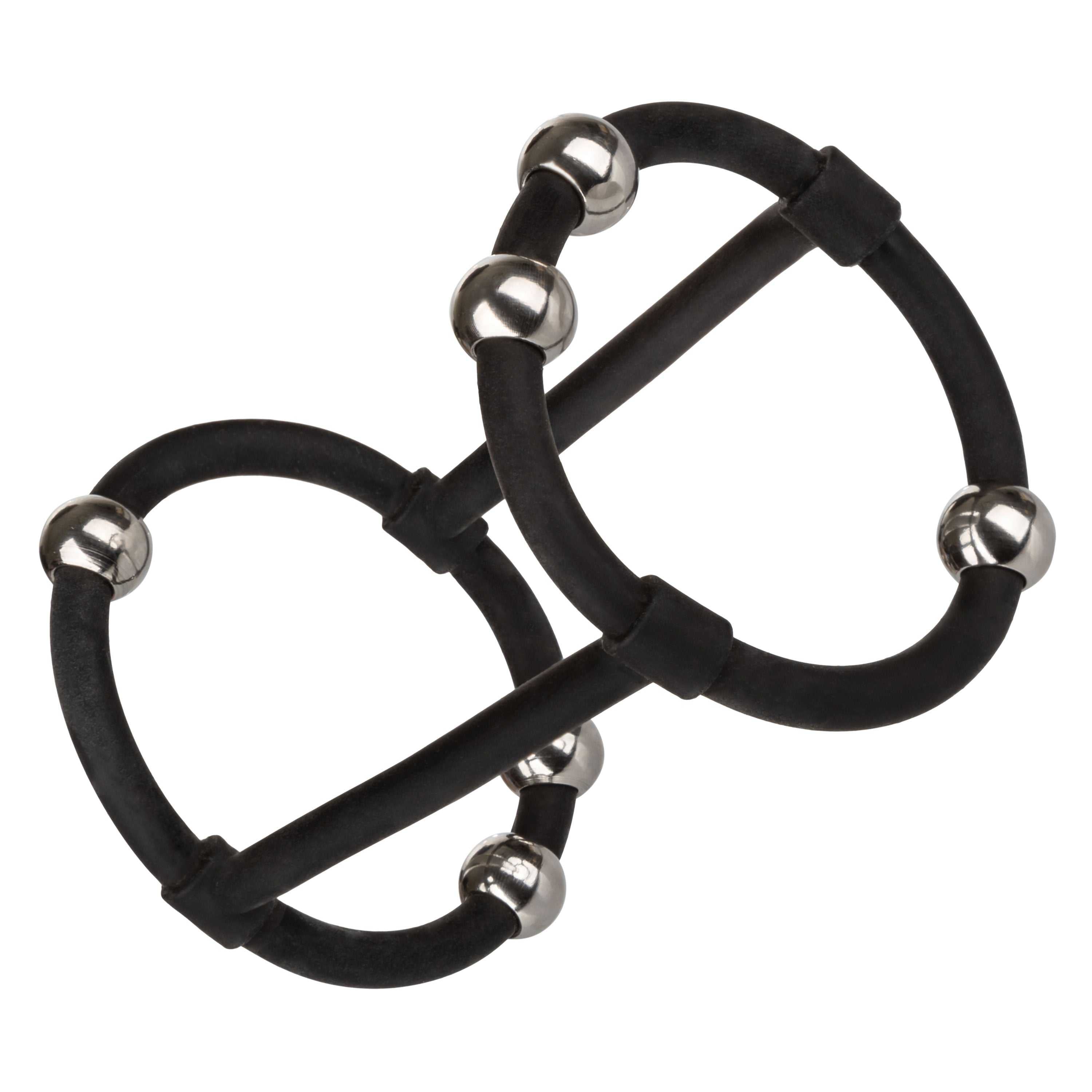 Steel Beaded Silicone Enhancer Cage Luxe Ember Essentials