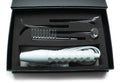 Neon Wand Electrosex Kit - White Handle - Purple Electrode Luxe Ember Essentials