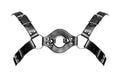Libra Leather Harness - Black Luxe Ember Essentials