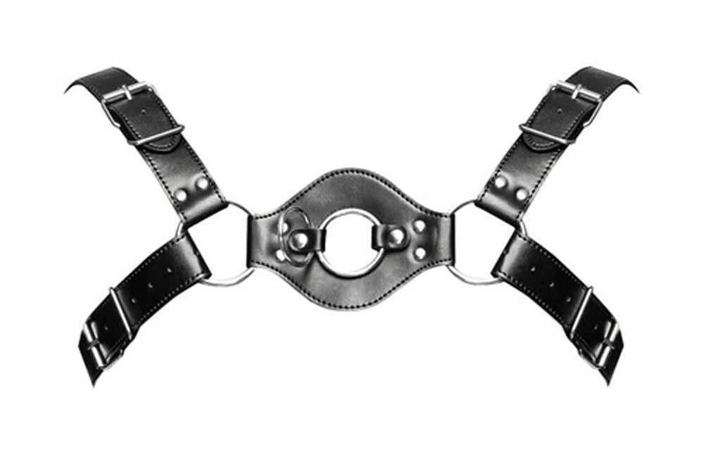 Libra Leather Harness - Black Luxe Ember Essentials
