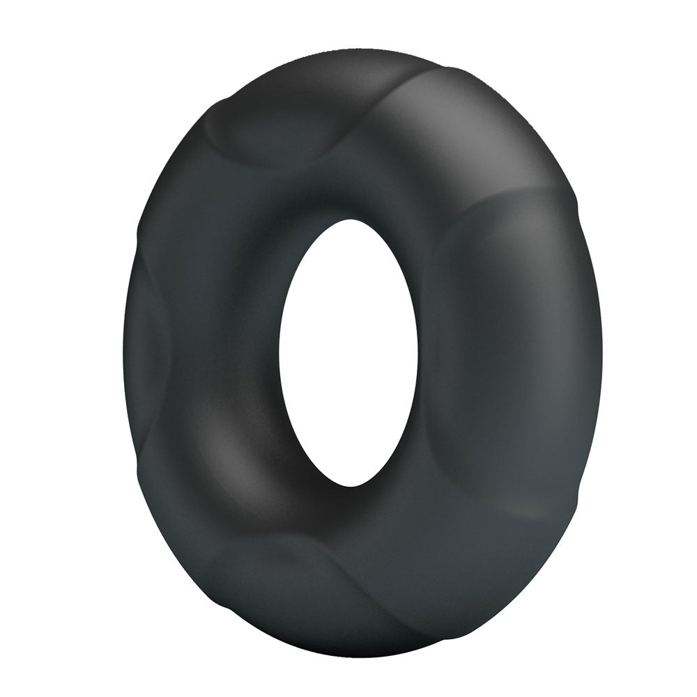 "Arvell - Cockring Super Soft Silicone - Black BI-210350"