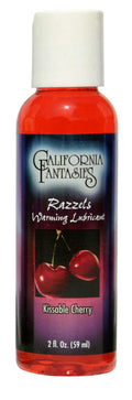 Razzels Warming Lubricant - Kissable Cherry - 2.5 Fl. Oz. Bottle Luxe Ember Essentials