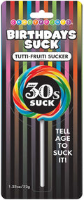 Birthdays Suck 30s Lollipop Luxe Ember Essentials