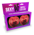 Sexy Af Nipple Couture Red Sequin Hearts Luxe Ember Essentials