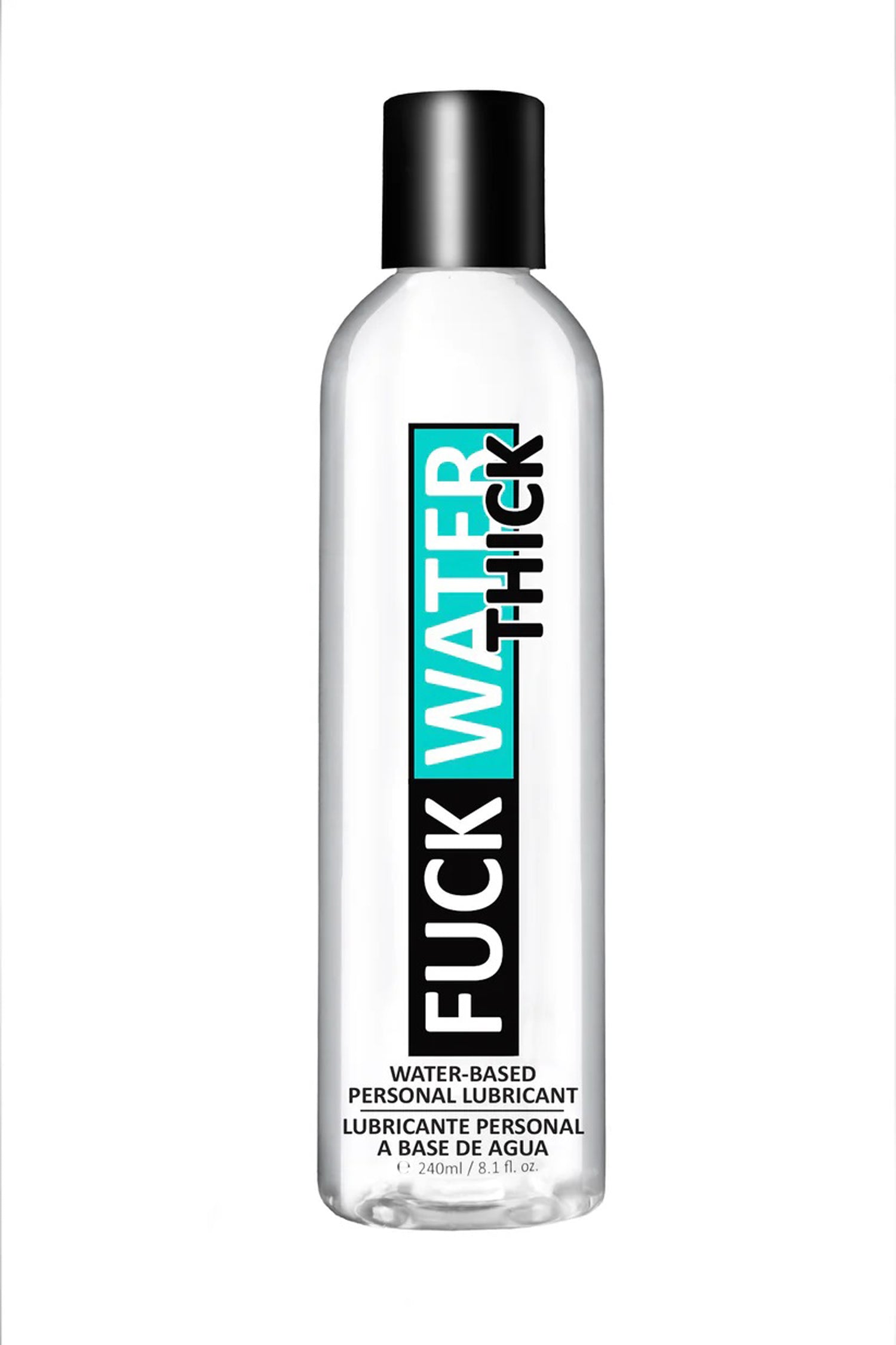 Fuck Water Thick 8oz Clear Water Based Lubricant Luxe Ember Essentials
