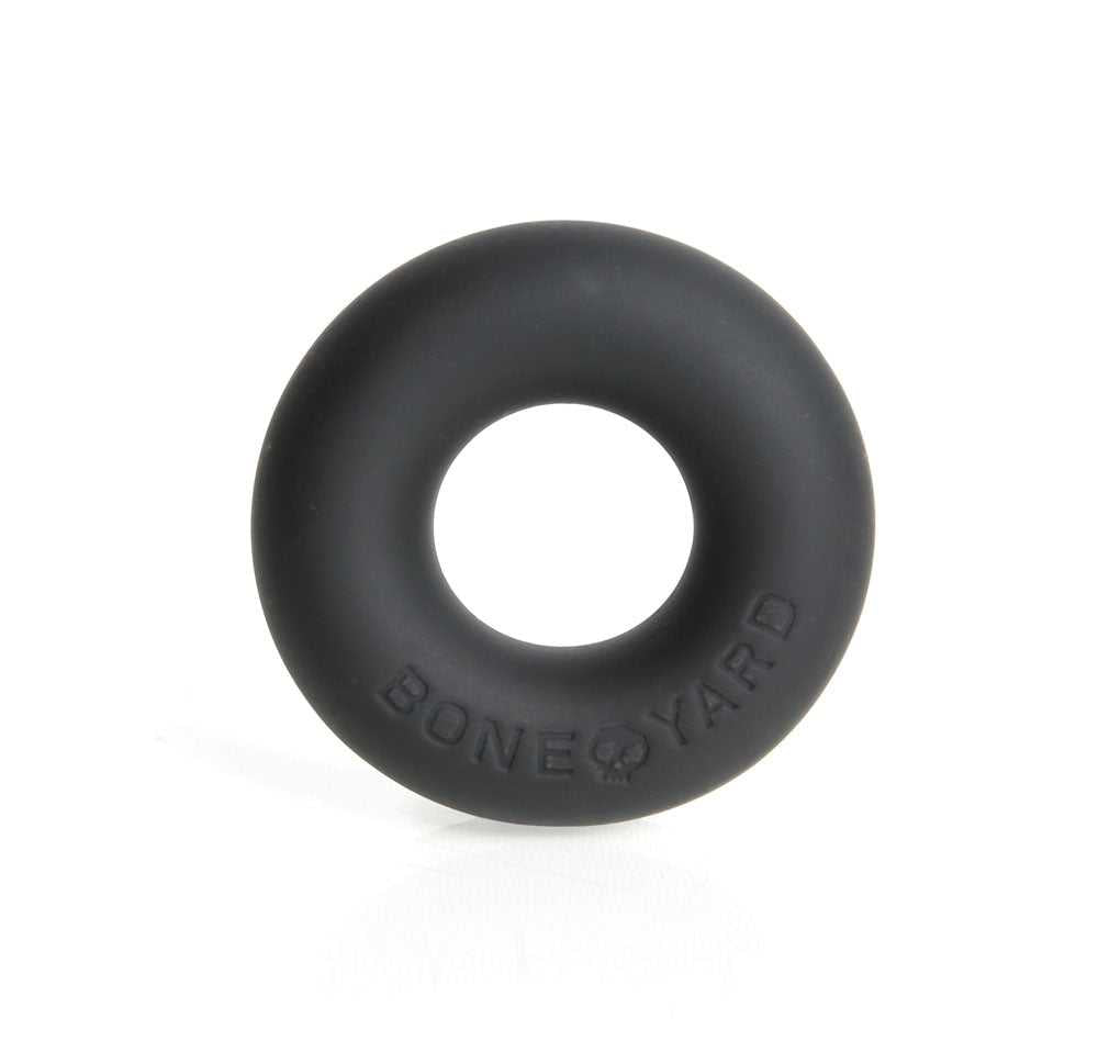 Ultimate Silicone Cock Ring - Black Luxe Ember Essentials