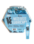 Juicy Af Water Based Lubricant - 10 ml - Pop Display of 65 Luxe Ember Essentials