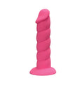 Suga-Daddy 5.5 Inch Dong - Pink Luxe Ember Essentials