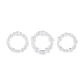 Erection Rings - Clear Luxe Ember Essentials