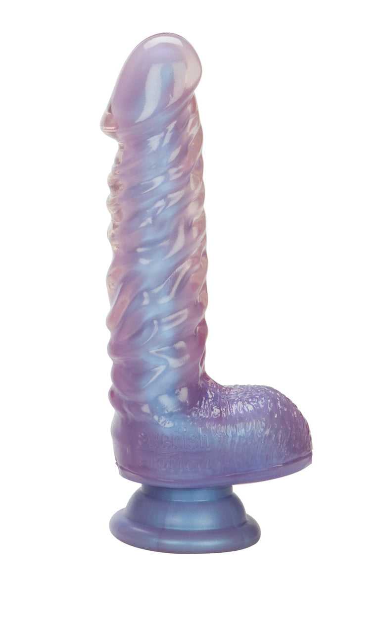 Crystal Cote 7 Inches Dong - Purple Luxe Ember Essentials