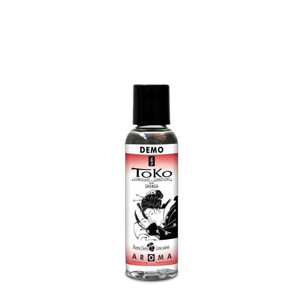 Toko Aroma Personal Lubricant - Blazing Cherry - 2 Fl. Oz. Luxe Ember Essentials