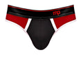 Retro Sport Panel Jock - S/ M - Black/ Red Luxe Ember Essentials