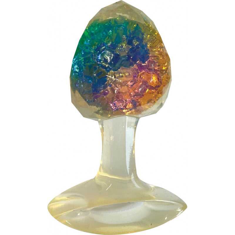 Cotton Candy - Joy Gems Topaz Butt Plug Luxe Ember Essentials