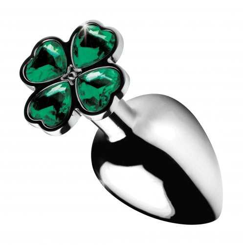 Lucky Clover Gem Anal Plug - Large Luxe Ember Essentials