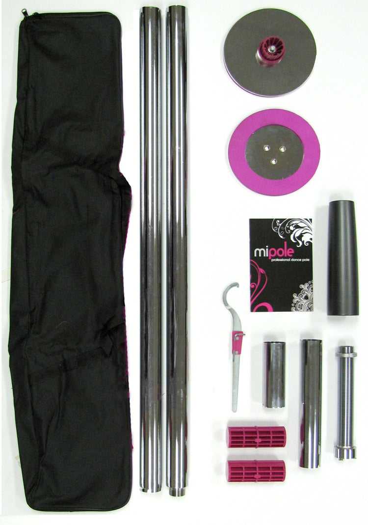 Mipole Professional Dance Pole Luxe Ember Essentials