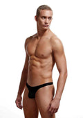 Low Rise Thong - Small/medium - Black Luxe Ember Essentials