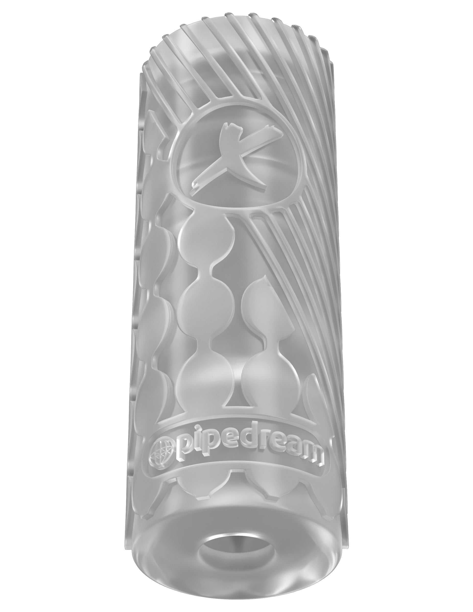 Pdx Elite Ez Grip Stroker Clear Luxe Ember Essentials