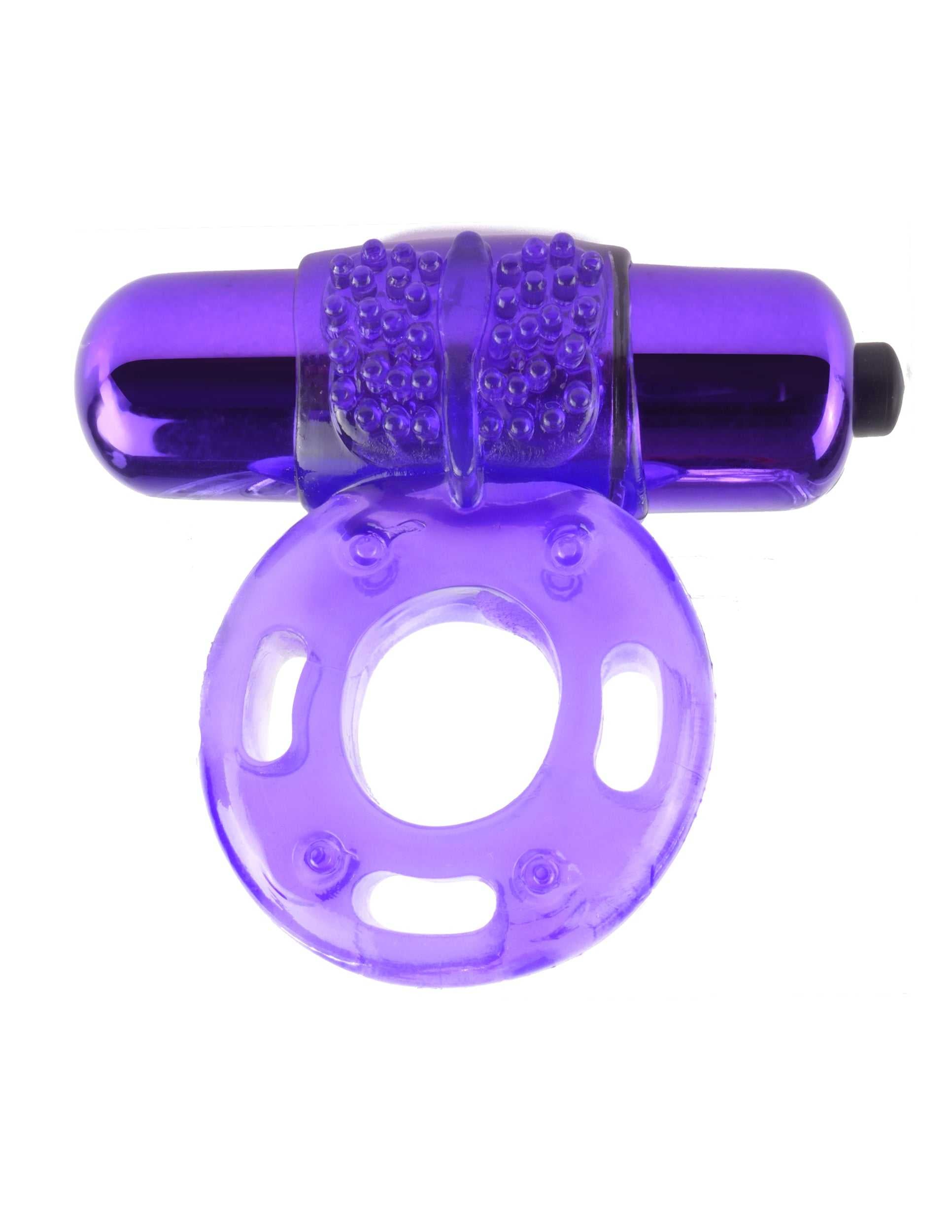 Fantasy C-Ringz Vibrating Super Ring Purple Luxe Ember Essentials