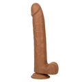 Size Queen 10 inch/25.5 Cm - Brown Luxe Ember Essentials