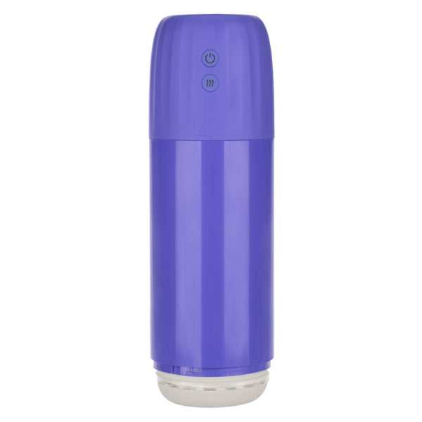 Calexotics Connect Stroker with Vibration and Suction - Purple Luxe Ember Essentials