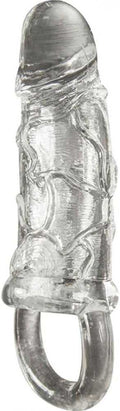 Maxx Men Compact Penis Sleeve - Clear Luxe Ember Essentials