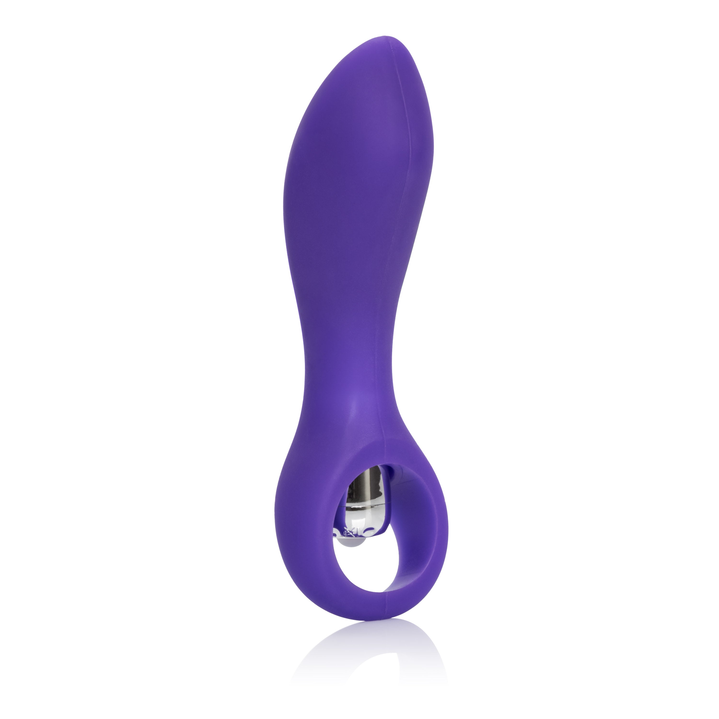 Vibrating Silicone Booty Probe Luxe Ember Essentials