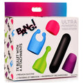 Bang - Rechargeable Bullet With 4 Attachments Luxe Ember Essentials