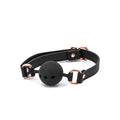 Bondage Couture - Ball Gag - Black Luxe Ember Essentials